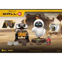 Beast Kingdom Disney: Wall-E Series - Wall-E and Eve 2-pack 3 inch Figure decoratie