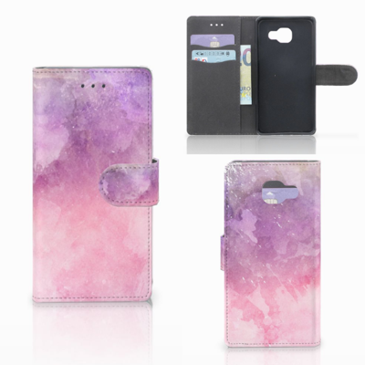 Hoesje Samsung Galaxy A5 2016 Pink Purple Paint Hoesje Samsung Galaxy A5 2016 Pink Purple Paint