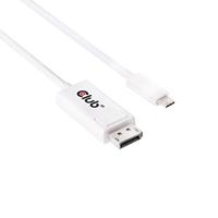 Club 3D Kabel USB 3.1 Type C > DP 1.2a 4K60Hz UHD 1,2 meter CAC-1517 wit