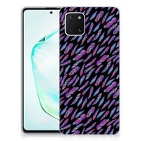 Samsung Galaxy Note 10 Lite TPU bumper Feathers Color