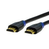 LogiLink CH0065 HDMI-kabel HDMI Aansluitkabel HDMI-A-stekker, HDMI-A-stekker 7.50 m Zwart 4K UHD, Audio Return Channel (ARC), Vergulde steekcontacten - thumbnail