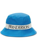 JW Anderson bob à logo brodé - Bleu