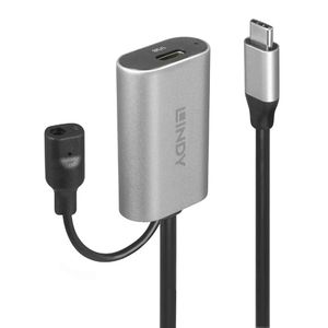 Lindy 43271 USB-kabel 5 m USB 3.2 Gen 1 (3.1 Gen 1) USB C Zwart