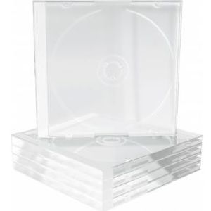 MediaRange BOX24 CD-doosje Jewel case 1 schijven Transparant