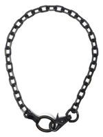 OUR LEGACY collier Ladon mat - Noir