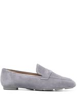 Stuart Weitzman mocassins Jet 10 mm en daim - Bleu - thumbnail