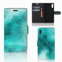 Hoesje Sony Xperia XZ | Sony Xperia XZs Painting Blue