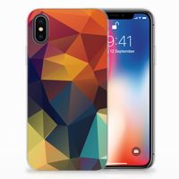 Apple iPhone X | Xs TPU Hoesje Polygon Color