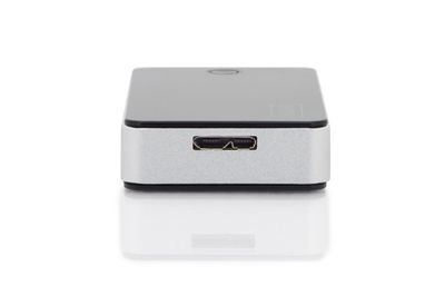 Digitus DA-70330-1 USB-kaartlezer smartphone/tablet USB 3.0, USB-A, Micro-USB 2.0 Zwart/wit