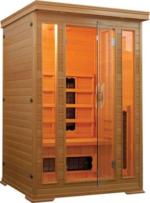 Badstuber Carmen infrarood sauna 120x120cm 2 persoons Badstuber Carmen infrarood sauna 120x120cm 2 persoons