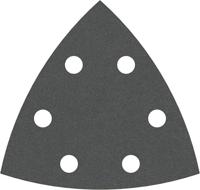 Bosch 5x PRO F355 Schuurblad (voor Beton, Harde steen, Ø 93x93 mm, Korrel 320, Professional Accessoires Multitool, Deltaschuurmachine)