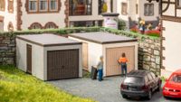 NOCH 14677 N 2 Laser-Cut minis kant-en-klare garages Bouwpakket