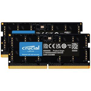 Crucial CT2K48G56C46S5 Werkgeheugenset voor laptop Retail DDR5 96 GB 2 x 48 GB On-die ECC 5600 MHz 262-pins SO-DIMM CL46 CT2K48G56C46S5