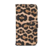 My Style - Samsung Galaxy A02s Hoesje - Flex Wallet Luipaard Bruin