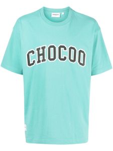 CHOCOOLATE t-shirt en coton à logo imprimé - Bleu