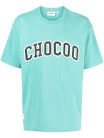 CHOCOOLATE t-shirt en coton à logo imprimé - Bleu - thumbnail