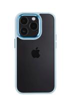 Hama Cam Protect Backcover Apple iPhone 14 Pro Max Doorzichtig, Blauw MagSafe compatible - thumbnail