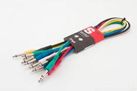 Stagg 18243 60 cm jack patchkabel (Pack van 6)
