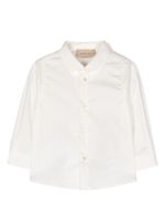 Gucci Kids chemise à boutonnière - Blanc