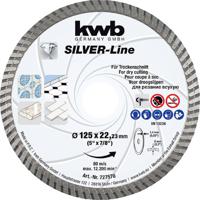 kwb 727570 Diamanten doorslijpschijf Diameter 125 mm Boordiameter 22.23 mm 1 stuk(s) - thumbnail