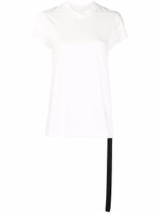 Rick Owens DRKSHDW t-shirt en coton à détail de sangle - Blanc