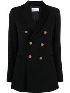 RED Valentino blazer à boutonnière croisée - Noir