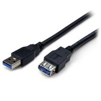 StarTech.com 1,8m SuperSpeed USB 3.0 Verlengkabel A naar A - Zwart M/F