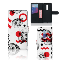 Telefoonhoesje met Naam Xiaomi Mi 9T Pro Skull Red