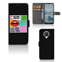 Nokia G10 | G20 Wallet Case met Pasjes Popart Princess - thumbnail