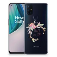 OnePlus Nord N10 5G Telefoonhoesje met Naam Boho Text