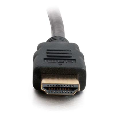 High Speed HDMI Cable with Ethernet - HDMI met ethernetkabel - HDMI (M) naar HDMI (M) - 50 cm - beschermd - zwart High Speed HDMI Cable with Ethernet - HDMI met ethernetkabel - HDMI (M) naar HDMI (M) - 50 cm - beschermd - zwart