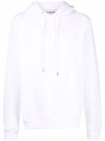 Lanvin hoodie à logo brodé - Blanc