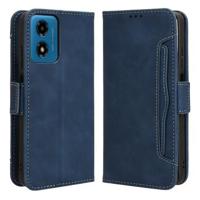 Motorola Moto G24 Power/G04/E14 Cardholder Series Portemonnee Hoesje - Blauw - thumbnail