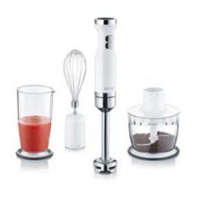 Graef HB501EU Staafmixer 800 W Met garde, Turbofunctie Wit