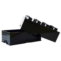 LEGO® Brick 8 Opbergbox - Zwart