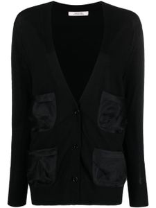 Dorothee Schumacher cardigan en laine mérinos à col v - Noir