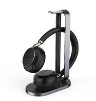 Yealink Headset BH 76 incl. laadstandaard UC Black USB-A Bluetooth-headset