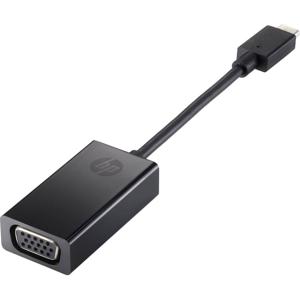 HP USB-C, VGA Adapter [1x USB-C stekker - 1x VGA-bus] Externer Videoadapter USB-C VGA