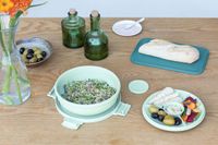 Brabantia Make & Take salade lunchkom 1,3 liter, kunststof - Jade Green - thumbnail