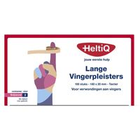 Vingerpleister lang textiel 180 x 20mm - thumbnail