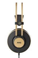 AKG Harman K92 Over Ear koptelefoon Studio Kabel Zwart, Goud - thumbnail