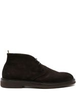 Officine Creative bottines en daim à lacets - Marron - thumbnail