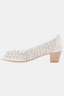 Ulla Popken leren pumps - Grote Maten