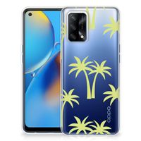 OPPO A74 4G TPU Case Palmtrees - thumbnail