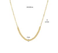 TFT Collier Geelgoud Bolletjes 1,2 mm 41 - 43 - 45 cm