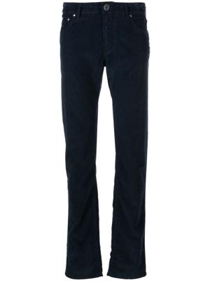 Jacob Cohën Straight broek - Blauw