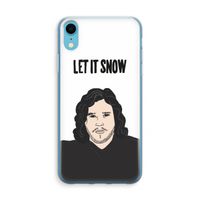 Let It Snow: iPhone XR Transparant Hoesje