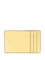 Tory Burch porte-cartes Fleming à losanges - Jaune