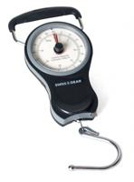 Gerimport bagageweegschaal tot 38 kg 14 cm staal zwart/grijs