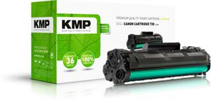 KMP Toner vervangt Canon 728 Compatibel Zwart 2300 bladzijden C-T27 1230,1000